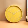 14 Inch Wall Clock Silent Quartz Analog Clock for Home Bedroom Living Room Decorative