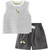 Minibala Boys' Moisture-Wicking Vest & Shorts Set