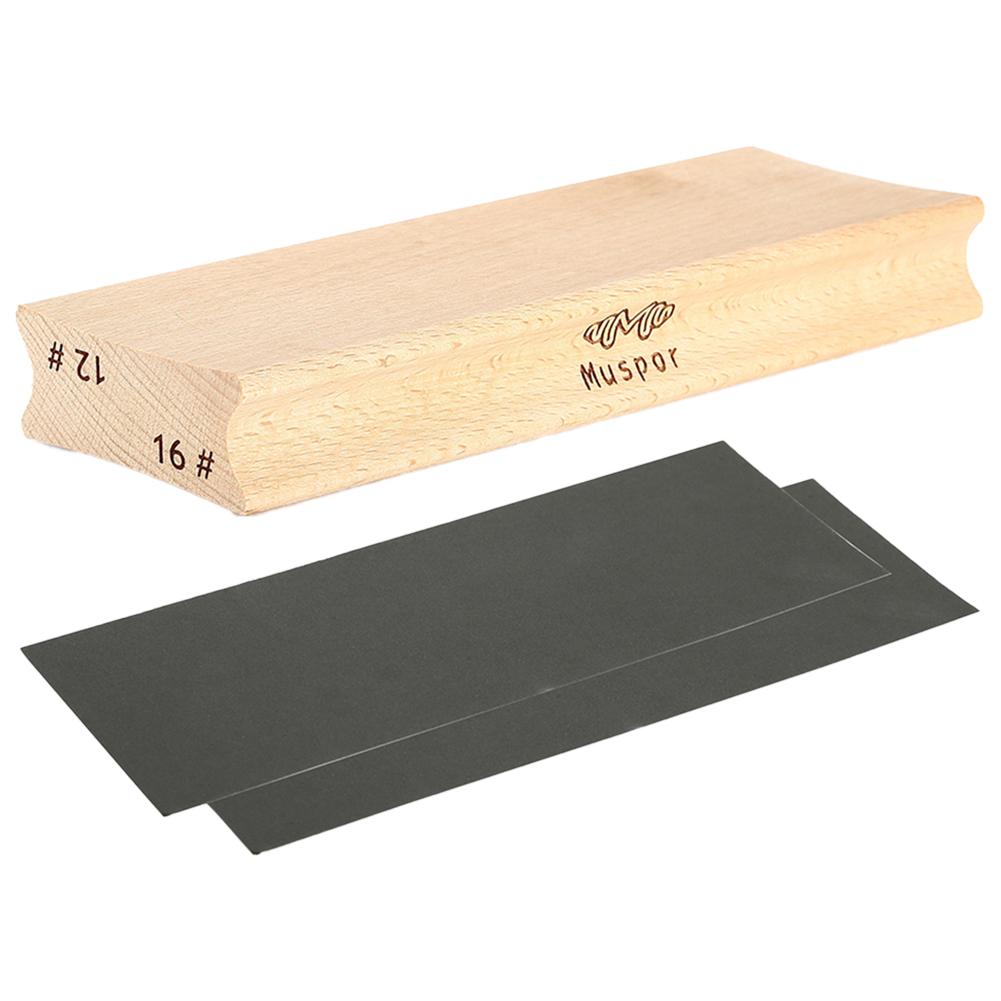 Guitar Sanding Block Dual Purpose Radius Sanding Blocks Guitar Luthier Tools for Guitar Fretboard Fingerboard Fret Leveling