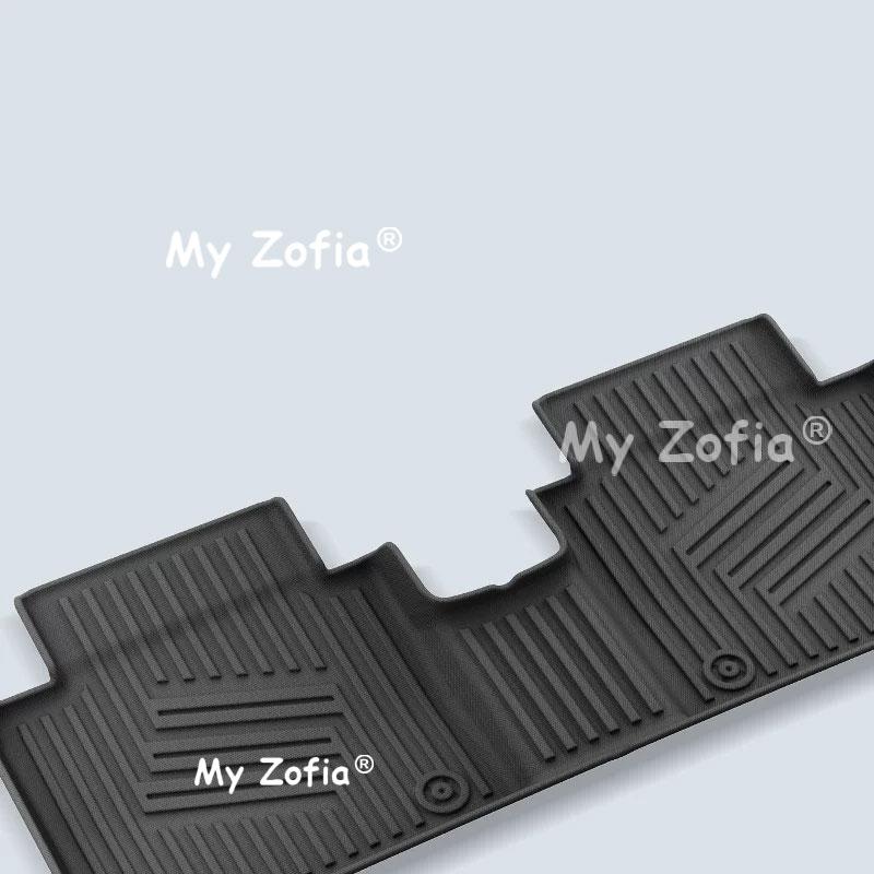 Full Waterproof TPE Car Floor Mats Custom Fit Auto Foot Pads Carpet Interior Modification Accessories For Zeekr X 2026 2027