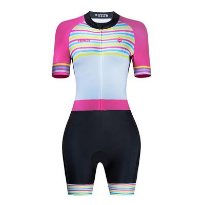 FRENESI Radsport Triathlon Anzug Kurzarm Sommer Performance Ausrüstung Rennrad Fahren Multisport Training