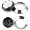Pot Lid Replacement Knob 1/2 Pack Stainless Steel Anti-Slip Easy Install Handle for Glass Pan Cover Home Kitchen Cooking