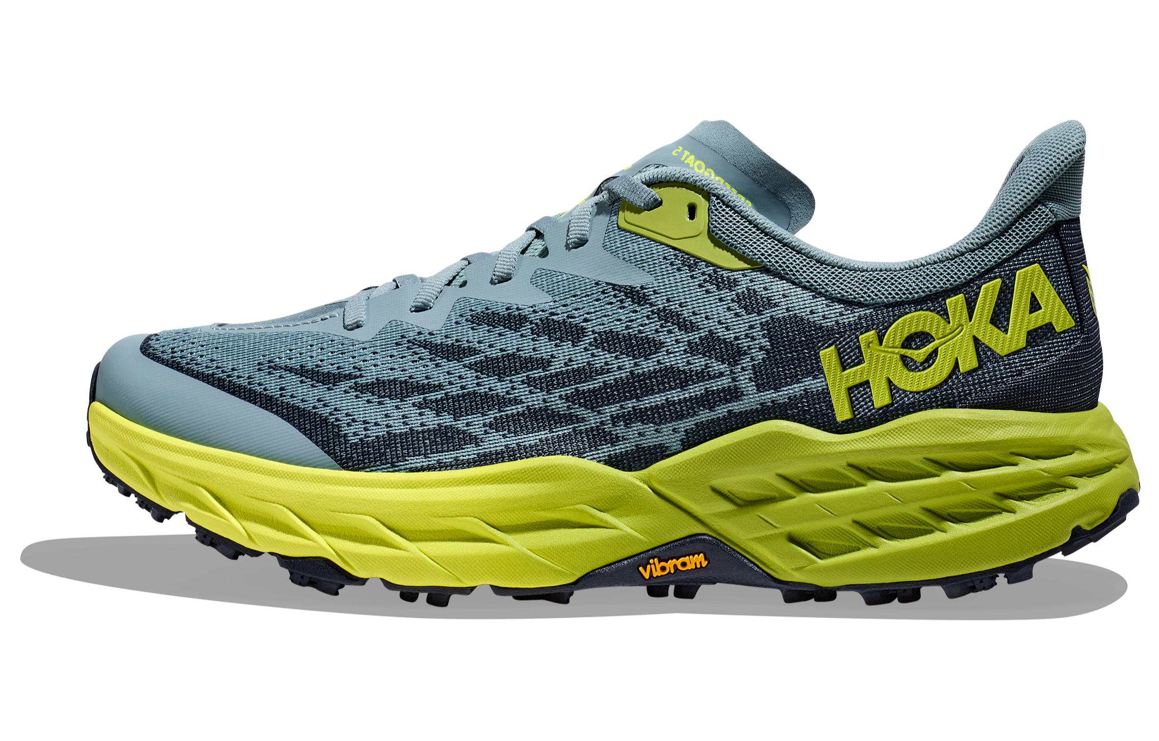 HOKA ONE ONE Speedgoat 5 Синий Камень Темный Лимон 1123157-SBDCT 44