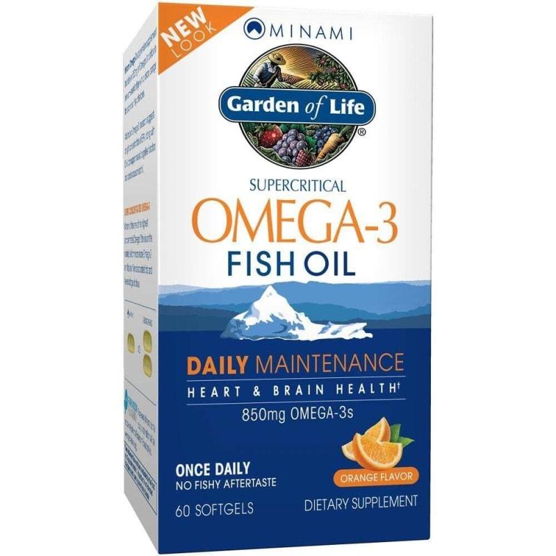 

Garden of Life Fish Oil Origins Omega 3 60 Capsules
