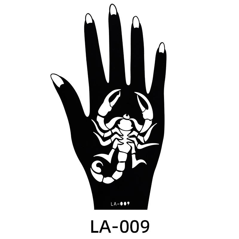 Hollow Tattoo Sticker Waterproof Indian Hannah Tattoo Template Hand Painted Diy Painted Hand Tattoo