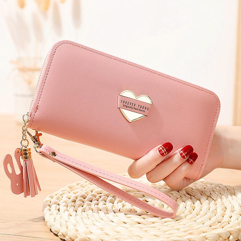 Fashion Long Women Wallets, Brand Purse, Female Purse, Women's Leather Wallet, Clutch Phone Bag ,Love Wallet,Christmas Gift, Valentine's Day Gift