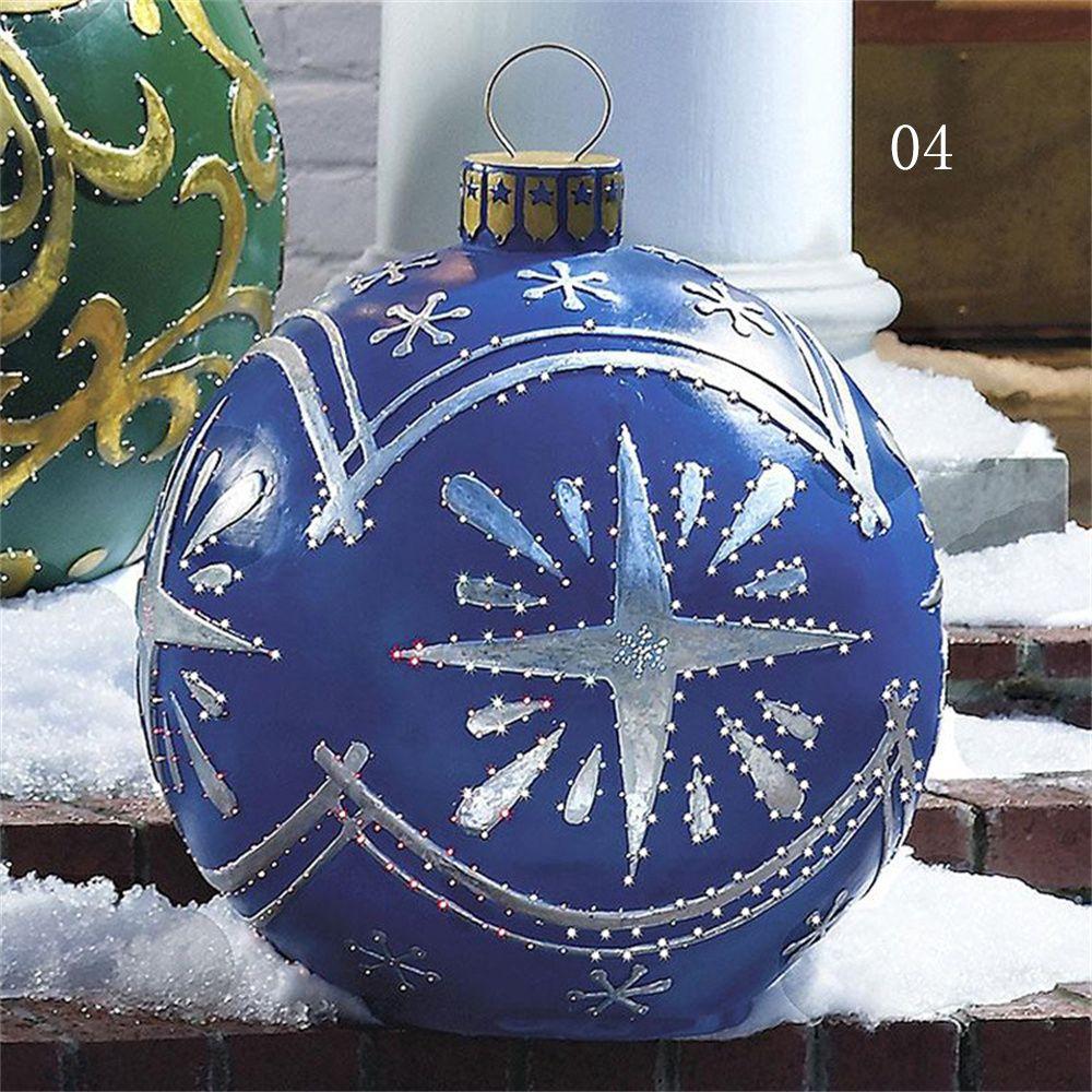 60 Cm Christmas Gift Home Decoration Outdoor Decoration Christmas Decoration Ball Inflatable Ball