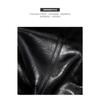 Soft Leather Tote Bag Genuine Women's Large Capacity Cowhide High-quality Black Commuter Single Shoulder Underarm Bucket