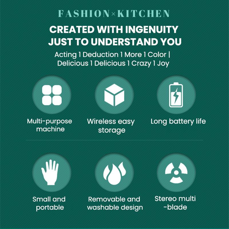 Elektrický sekáček na potraviny 300ml Drtič česneku Mlýnek na maso Mini lis na česnek Drtič na zeleninu Drtič