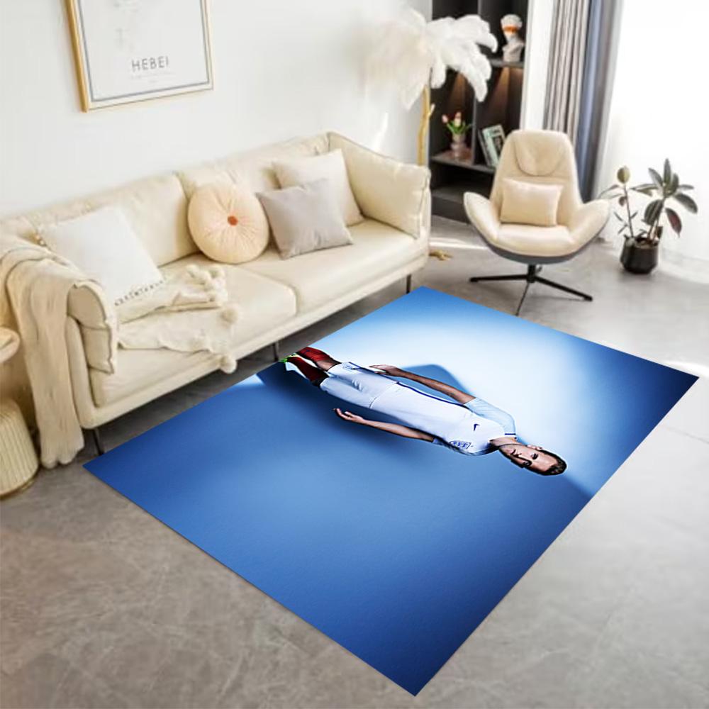 England's Kane Celebrates Goal Floor Mat Suitable for Playrooms Foyer Study Room Decorate Room Anti-slip Rug Office Home Decor