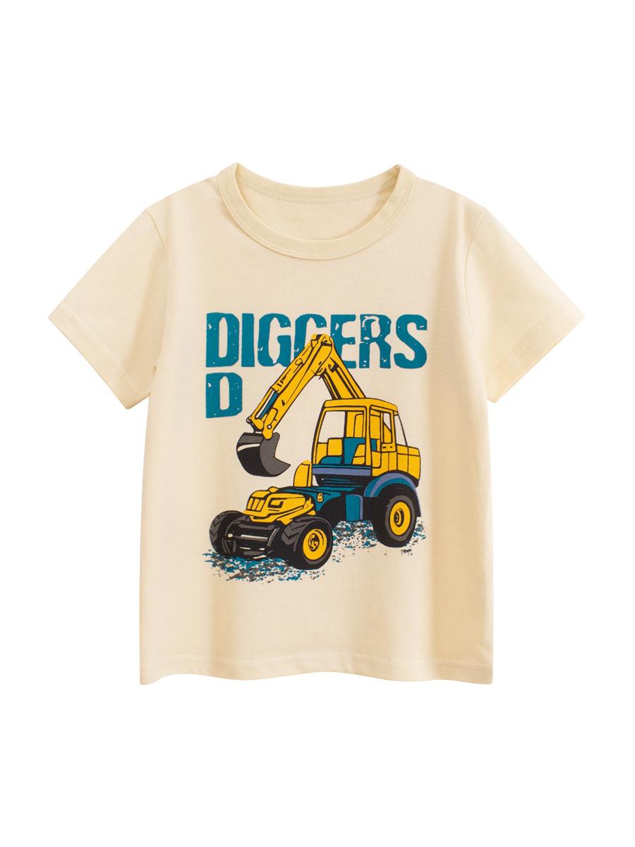 Children s clothing summer new boys T-shirts short sleeves, children s clothing baby clothes 90cm