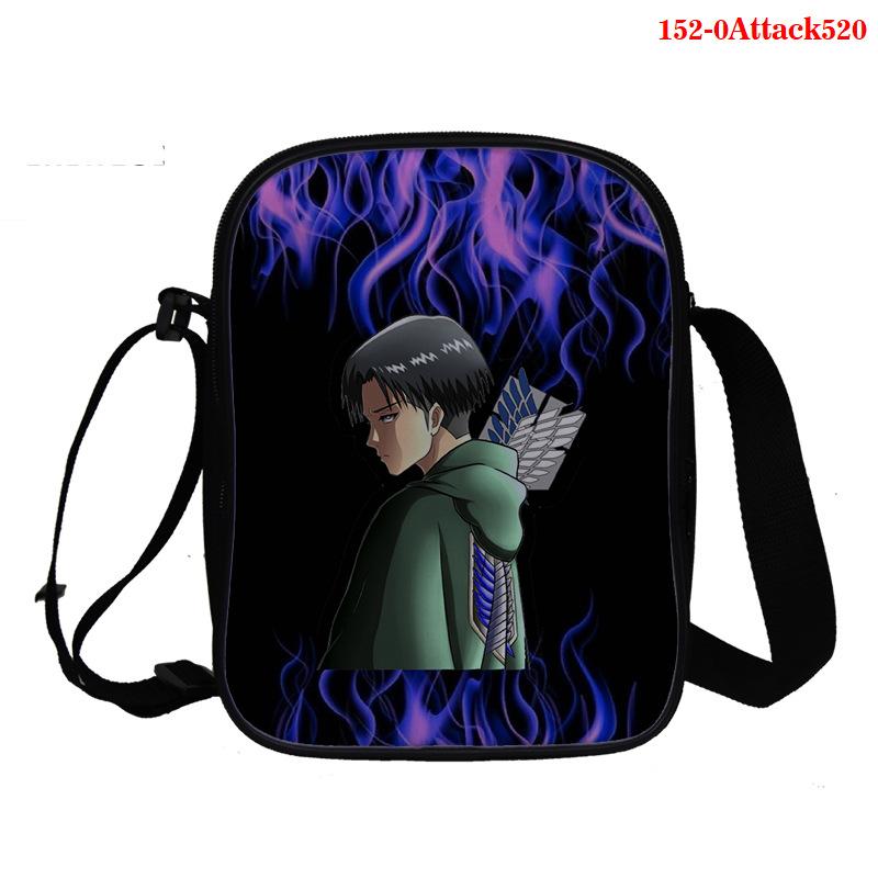 Attack On Giant Peripheral Digital 3D Printed Backpack Student School Bag Full Color Bag Double Shoulder Bag