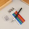 Non-Slip Metal Scalpel Knife Tools Kit Cutter Engraving Craft Knives + 10pcs Blades Mobile Phone PCB DIY Repair Hand Tools