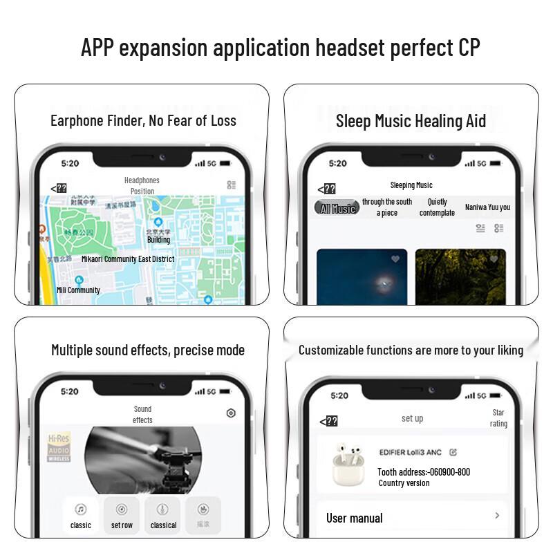 Edifier Lolli3 ANC True Wireless Bluetooth Earbuds