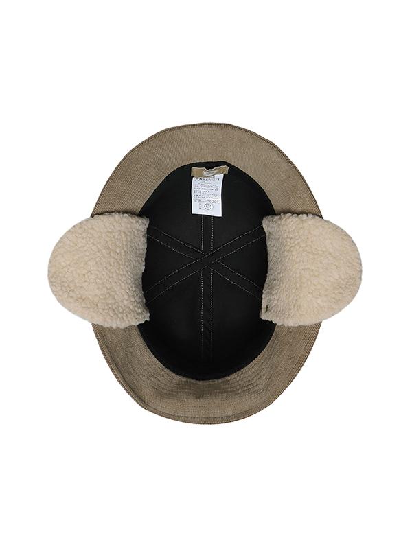 BBC EARTH Dual Earmuff Bucket Hat_Beige