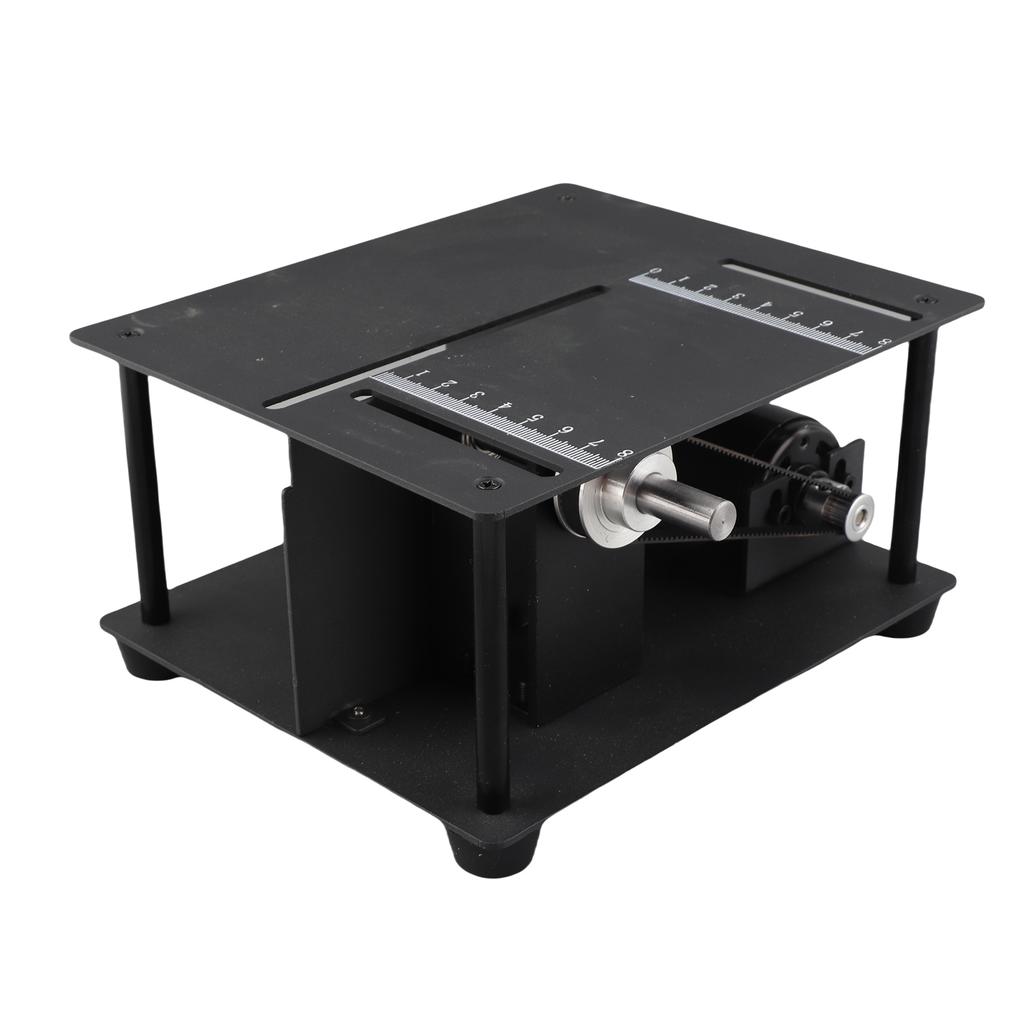 Multi Functional Table Saw Mini Desktop Saw Cutter Electric Cutting Machine with Saw Blade Grinding Wheel Adjustable