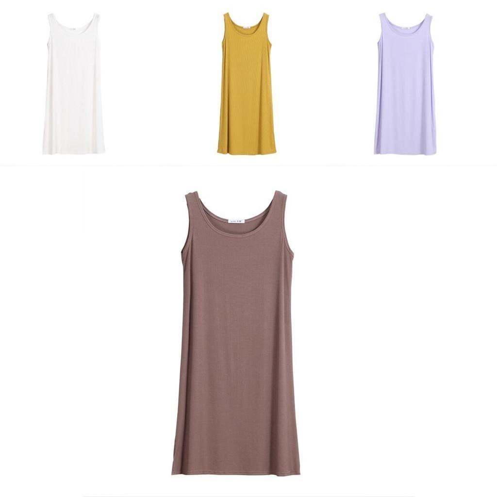 Women Sleeveless Long Tunic Dress With Premium Quality Cotton Blend For Effortless Style