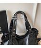 2026 Trendy Large Capacity Elegant Crossbody Tote Handbag - Solid Color, Casual & Fashionable