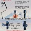 FUJIKAZE Trekking Aluminum Folding Poles of Compact 35cm Suitable for Snow Mountain Backcountry Nordic Fast Storage Bag Length Adjustable Poles, TAP-5