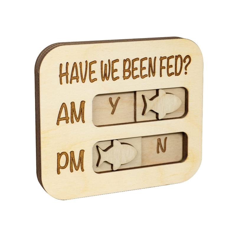 Cat Dog Feeding Reminder Sign Pet Feeding Reminder Hanging Ornament Magnetic Fridge Magnet Pendant B