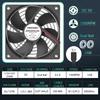 YOUNUON 5V 12V 24V Ventilator 120mm cu Rulment/Bila 120x120x25mm Ventilator Cooler DC Fără Perii pentru Carcasa PC Laptop Calculator