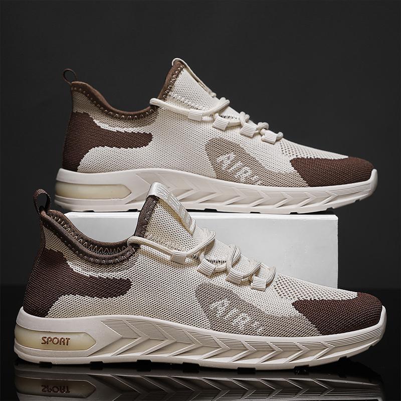 

Мужская обувь, удобные кроссовки, дышащие кроссовки для мужчин, спортивная обувь Tenis с сеткой, кроссовки Waling 39 бежевый