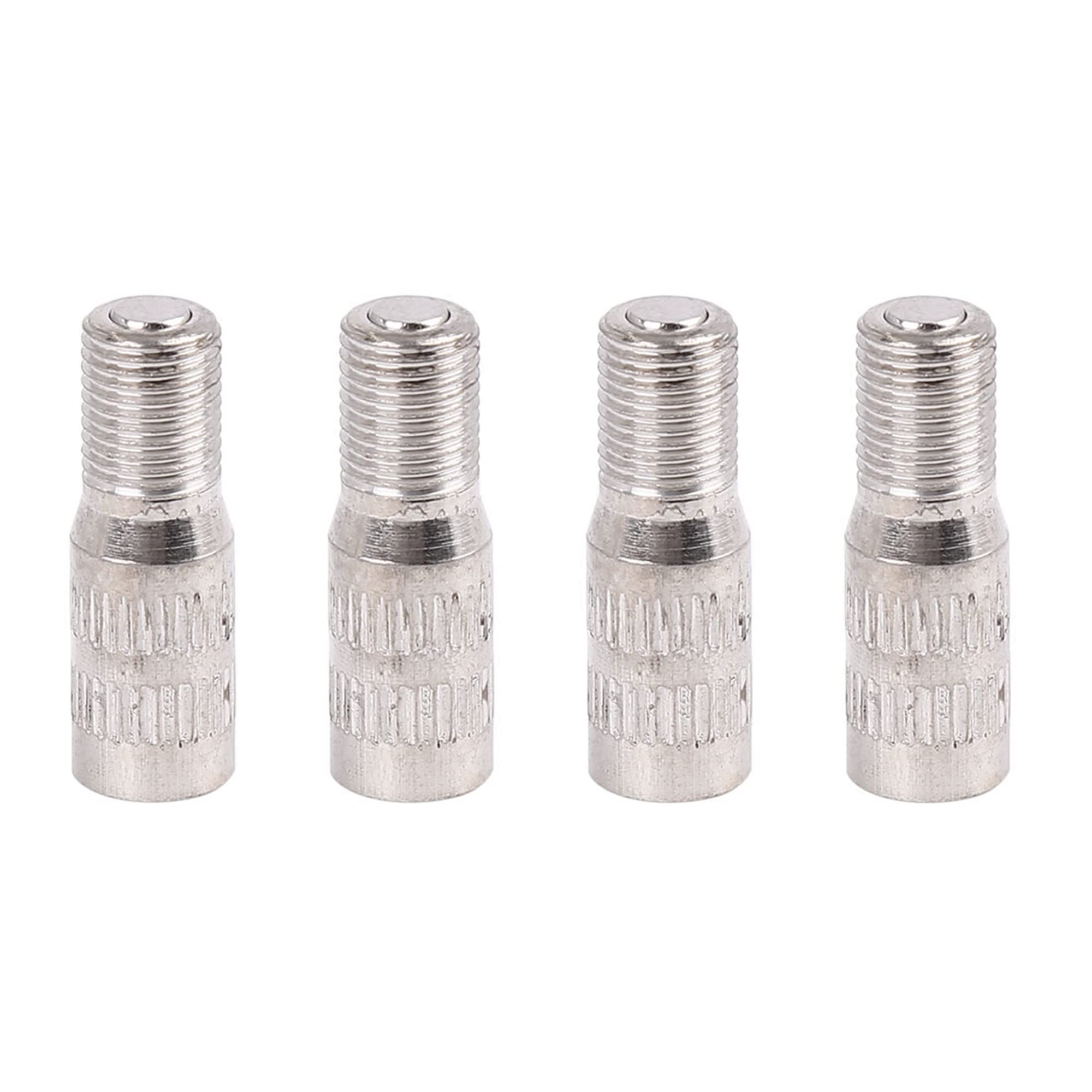 

uxcell Air Valve Cap Valve Stem Extension Screw-on Valve Cap Axle Extension Wheel Tire