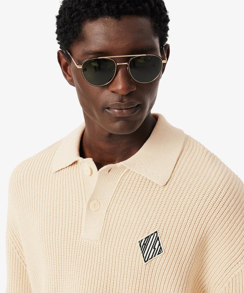 LACOSTE Men'S L Logo Long Sleeve Sweater Polo Ah0612-56G S7G