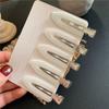 5/10pcs Set No Crease Basic Hair Clips for Women And Girls Hair Accessories No Bend Barrettes for Hair Styling