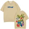 Rapper Bad Bunny Debi Tirar Mas Fotos DTMF World Tour T Shirts Mens Women Vintage Tshirt Hip Hop High Quality Loose Tshirts