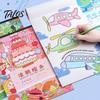 Thick Paper Coloring Sheets for Markers 2PCS Children Book, with 30 Pages, Drawing And Sketching Creative Activity Book Art Supplies, Portable