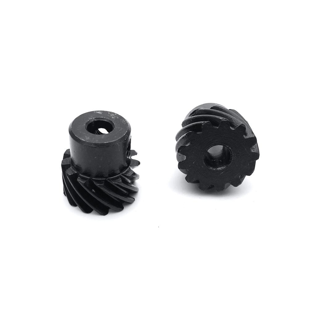 1M 13/15/20/26/30 Teeth Steel Helical Gear DIY Motor Staggered Gear 6-15mm