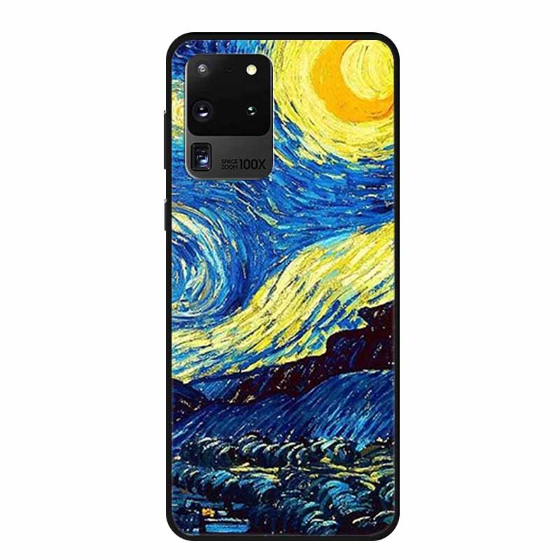 For Samsung S20 Ultra 5G Phone Cases Animals TPU Soft Silicone Back Cover for Samsung Galaxy S20 Ultra LTE 5G Funda Bumper Coque