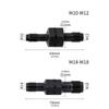Double Ended Sparks Plug Thread Chaser Kit 10mm-12mm 14mm-18mm Metal Construction For Automotive Repair Motorcycle Maintenance