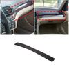 Carbon Fiber Copilot Dashboard Panel Trim Strip Cover For BMW 3 Series E46 98-05