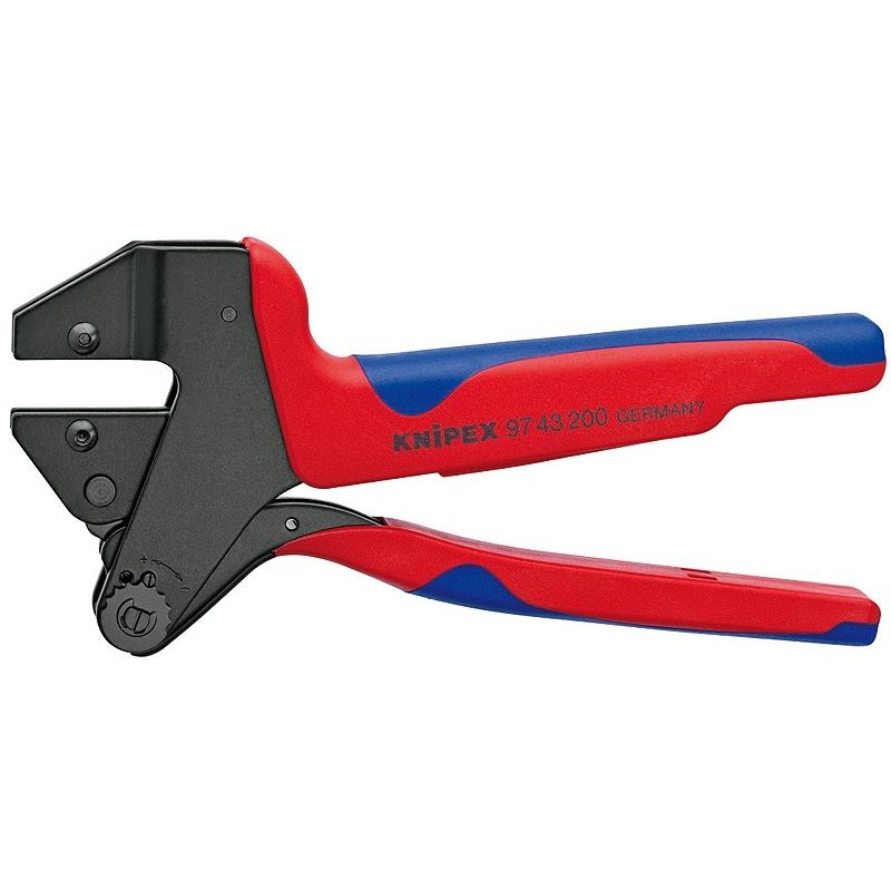 

Прижимные щипцы Knipex Kn-9743200A без матриц 200 мм