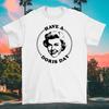 Heb Een Doris Day Korte Mouw Katoen Wit Unisex S234xl T-shirt V1442 SpierT-shirts Voor Unisex