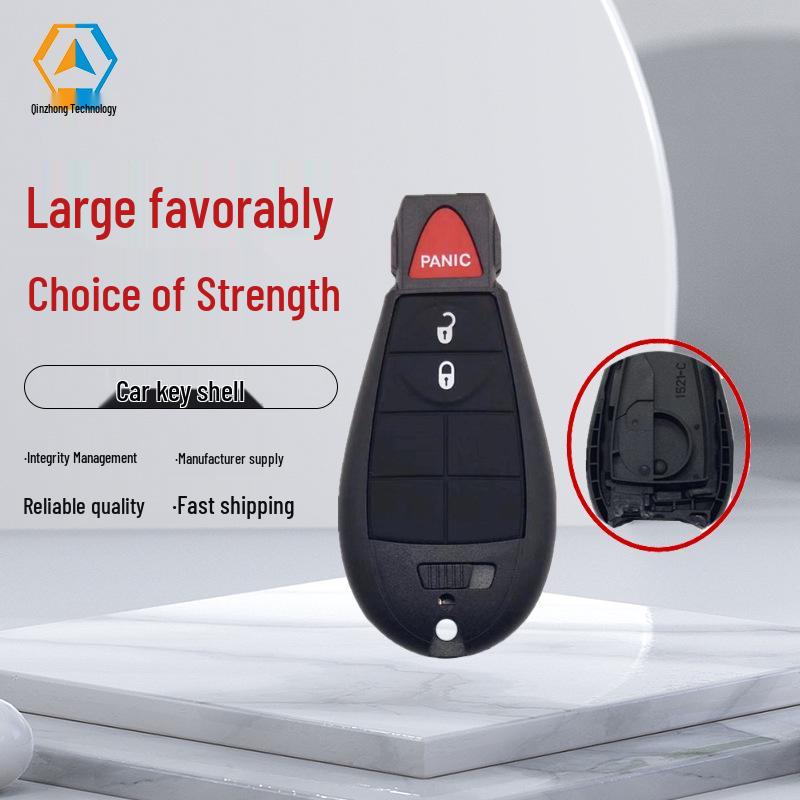 

Chrysler 3-Button Smart Key Shell - C Style