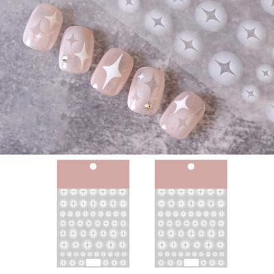 Naklejka na paznokcie Kreatywny kształt Dekoracyjny Atrakcyjny Dobry klej podkładowy Naklejki Kalkomanie do manicure do salonu