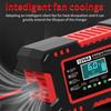 Voltage Temperature Detection 12V 6A Car Battery Charger Multiple Protection Digital LCD Display For Car SUV Motorcycle Truck Intelligent Pulse Repair