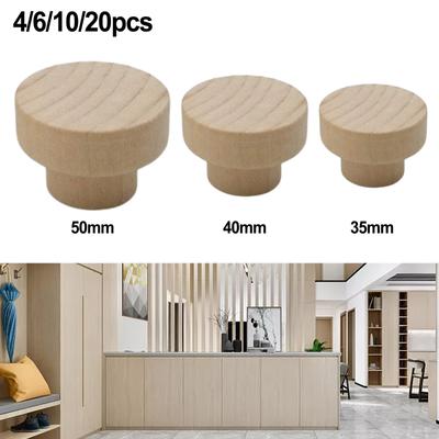 Möbelgriff Holzfarbe Holzmaterial Holzgriff Tür