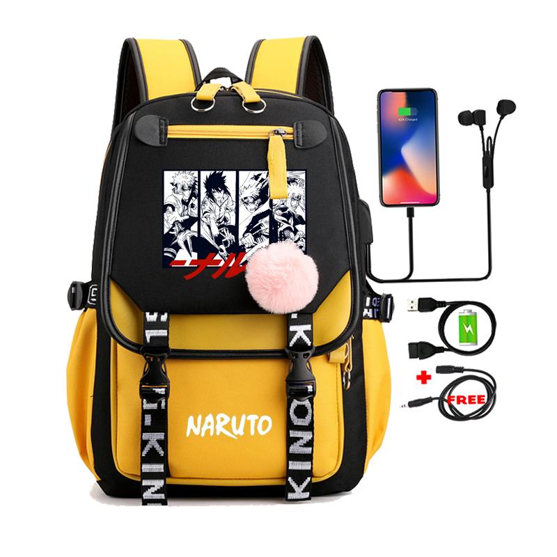 Anime Backpack Nezuko Kawaii Cartoon School Bag for Bag Manga To Travel Daily Girl Bookbag Adult Large Capacity Backpack