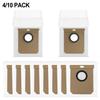 For Conga Z100 20000Pa Vacuum Cleaner 4/10pcs Vacuum Cleaner Replacement Bags 3.5L Large Capacity Automatic Emptying
