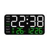 Digital Alarm Clock LED Alarm Clock 5 Adjustable Brightness Large Screen Display Portable Electric Clocks for Bedroom Adults