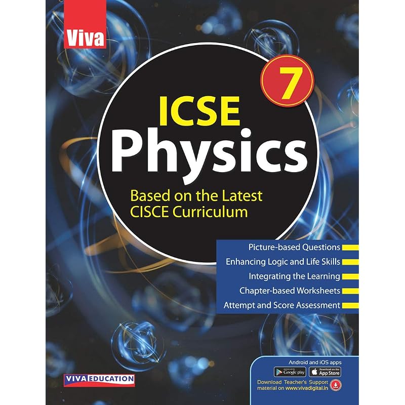 ICSE Physics, 2019 Ed. Reading books is a kind of enjoyment. Reading