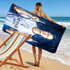 Erling Braut Haaland Print Beach Towel, Large Soft Quick Dry Towel for Beach Camping Swimming