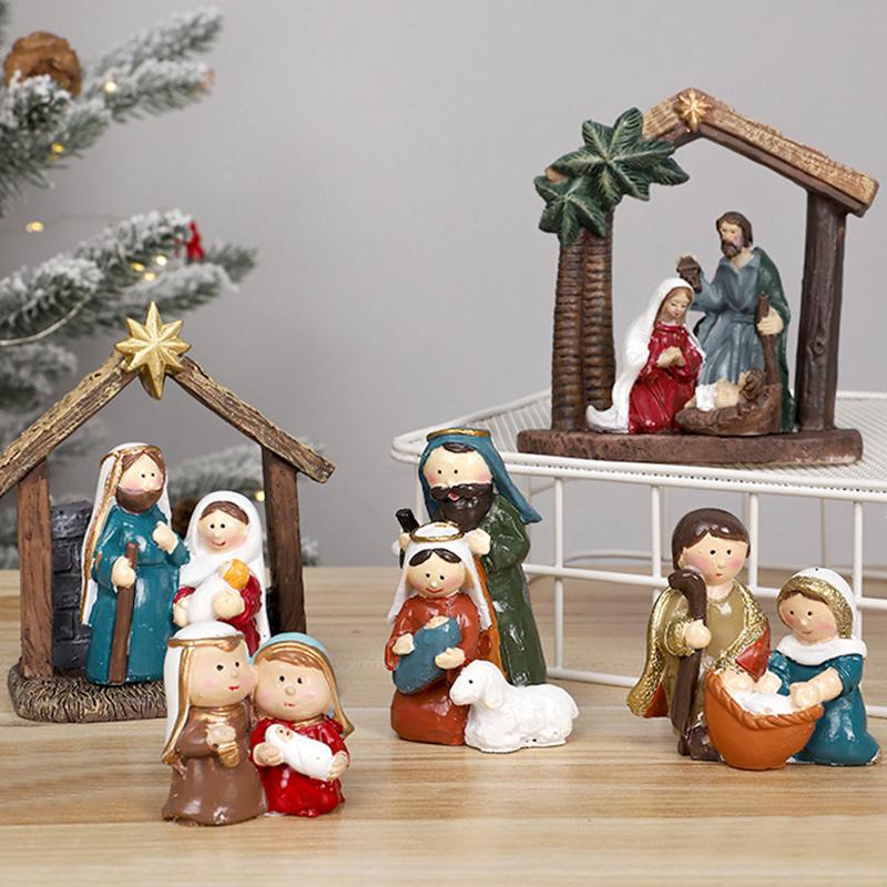 Resin Statue Religious Figurine Decoration Catholic For Religious Celebration