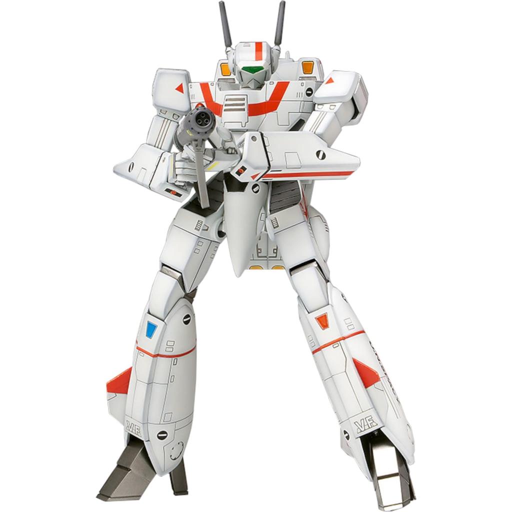 Wave Super Dimension Fortress Macross VF-1J Valkyrie Battroid Multiplex 1/100 Scale Plastic Model Kit (Approx. 13cm Tall) MC-089