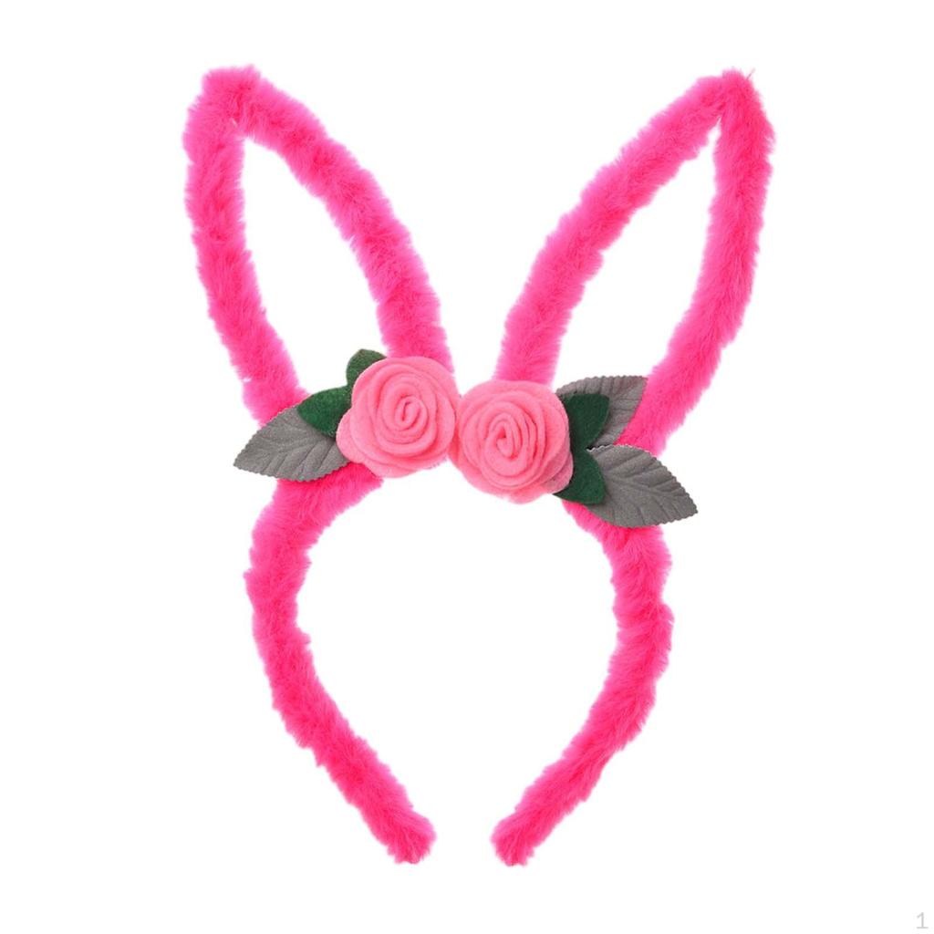 Ears Headband Cosplay Easter Bunny Photo Props Lovely Cute Costume Kids Hair Hoop Headwear
