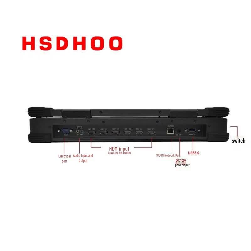 HSDHOO Portable Live Stream & Recording Server (CN version)
